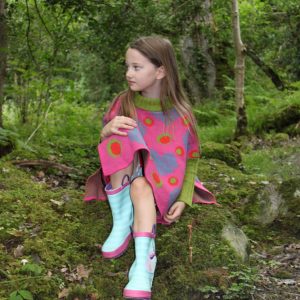 Heart Dot Jumper JMP4-2 Linda Wilson Childrens Knitwear Irish Designer Limerick